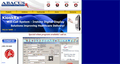 Desktop Screenshot of abacusrx.net